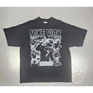 Philadelphia Eagles Michael Vick T-Shirt Mens 2XL Black NFL Game Changer